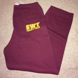 Vintage college sweatpants